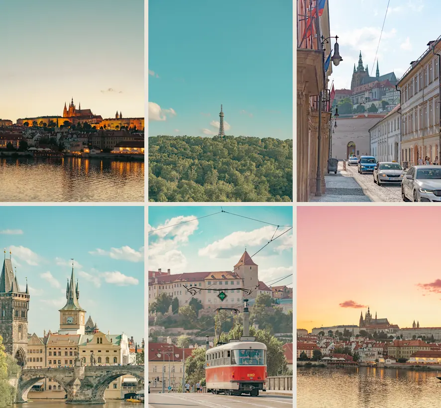 체코 프라하 성과 강