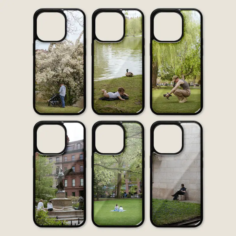 공원의 사람들 폰케이스