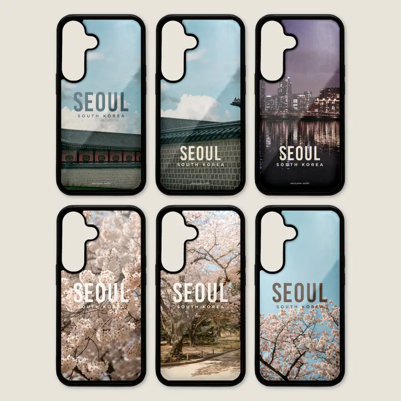궁과 도시 디자인 폰케이스