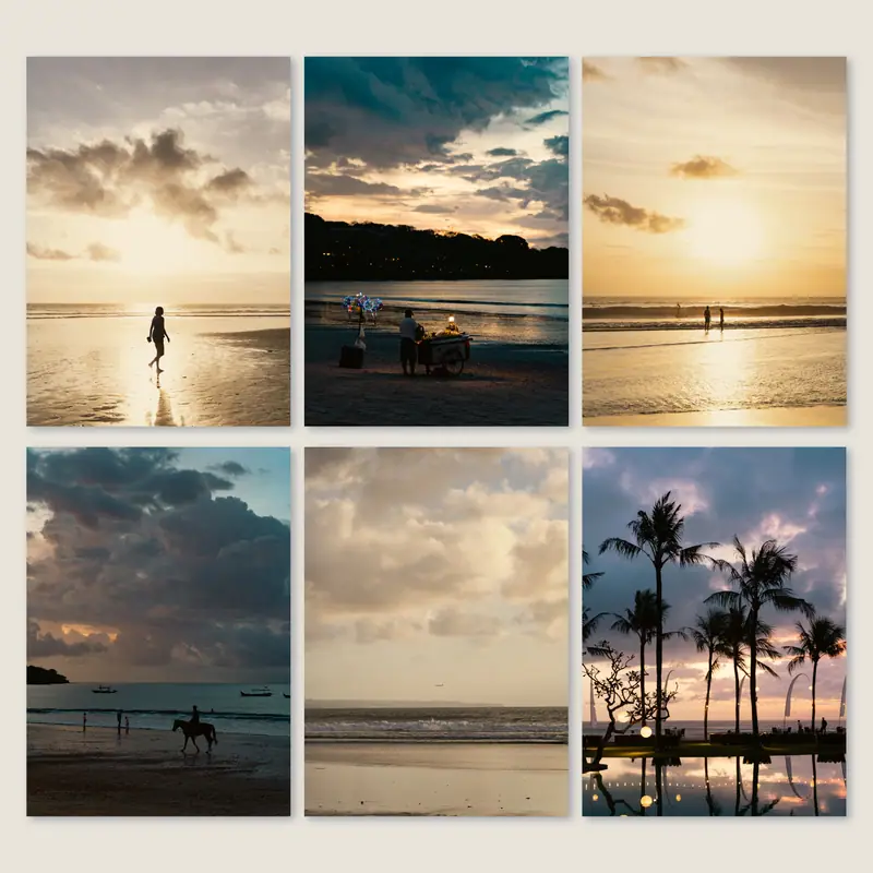 Sea at Sundown Photo Poster