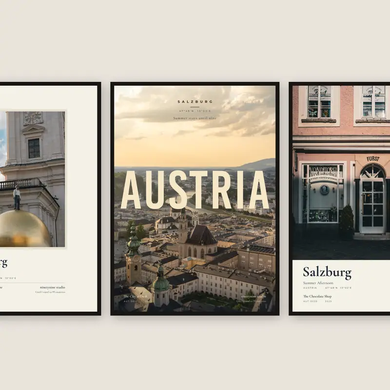 오스트리아 잘츠부르크 여름 오후